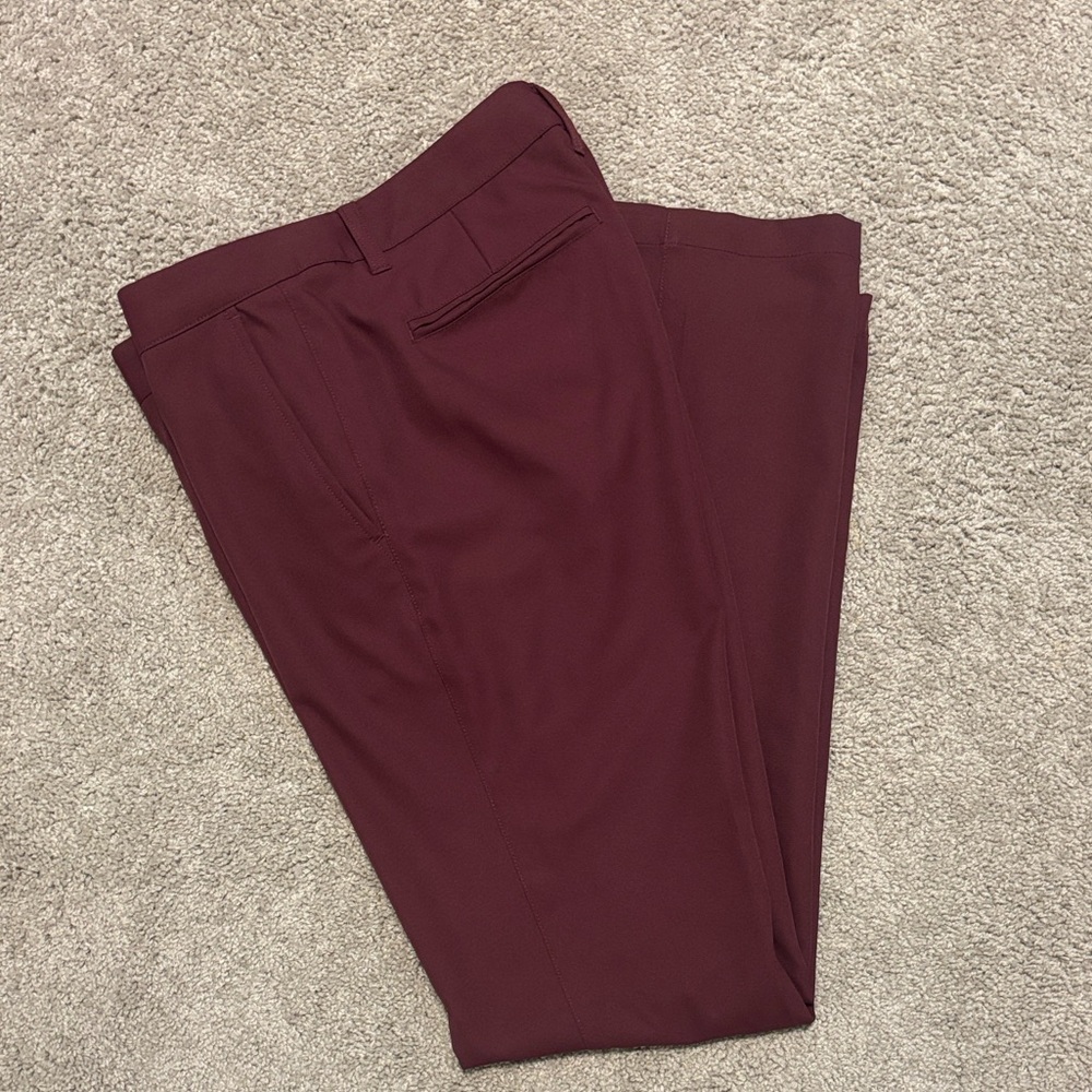 Bonobos Burgundy Slim Fit Pants